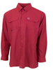 The Boca Grande Long Sleeve : Cardinal