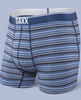 Quest Boxer Brief Blue Daybreak Stripe
