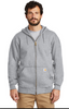 Midweight Hooded Zip-Front Sweatshirt
