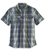 Short Sleeve Force Plaid Ridgefield