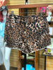 Peach Love leopard shorts