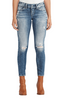 Silver Suki Ankle Slim Jean