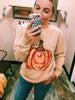 Leopard Pumpkin Sweatshirt