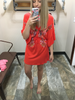 Red Rosey Dress
