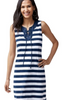 Navy & White Stripe Right Short Casual Dress